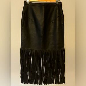 Leather Skirt from MIS&STEPHANIE
